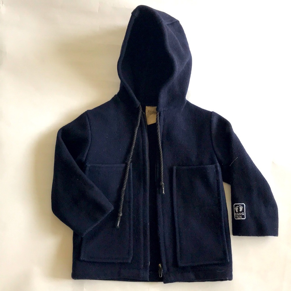 Hang Ten Enfants Wool Coat, 4
